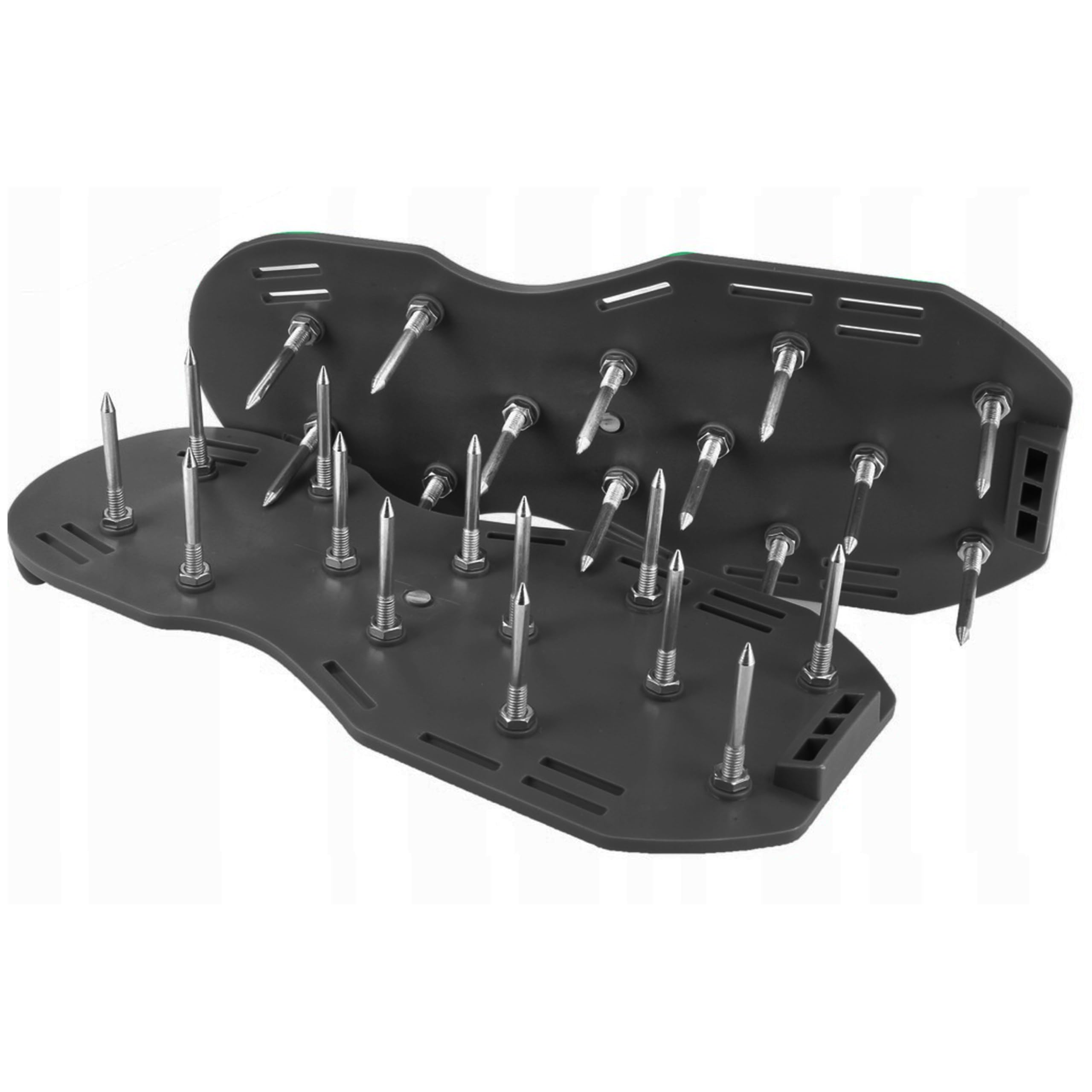 Zapatos aireadores de césped con púas – Zapatos de aireación del suelo para jardín – Sandalias Aerator ajustables para el cuidado del césped y la ventilación