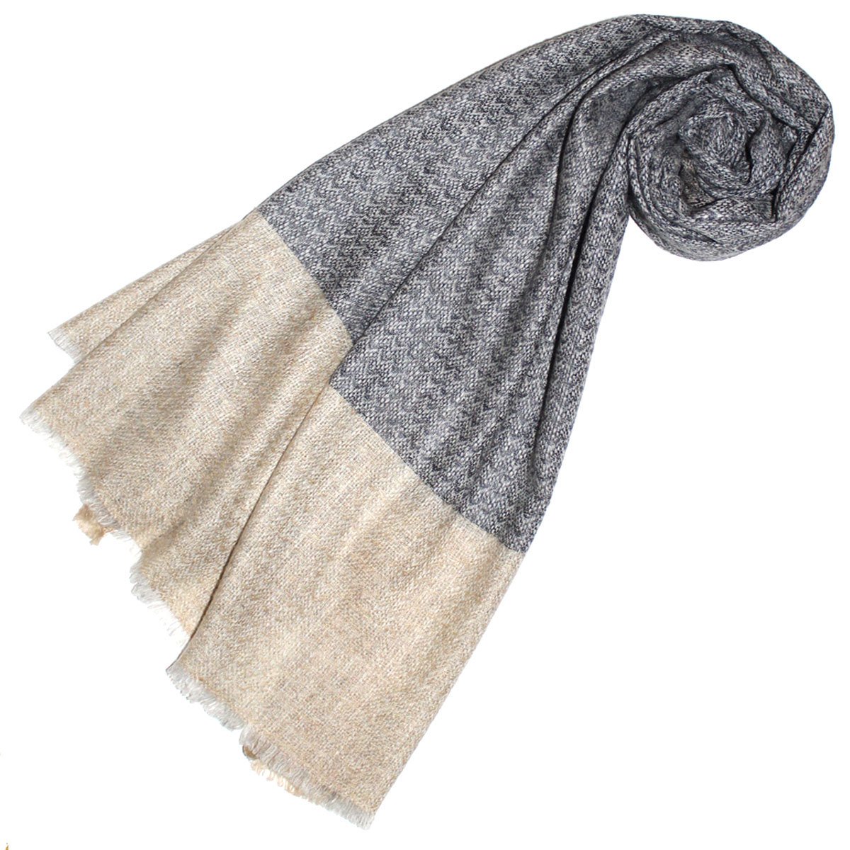 Lorenzo Cana Sciarpa da uomo, 100% cashmere, soffice, leggera, calda, in cashmere, in fibra naturale