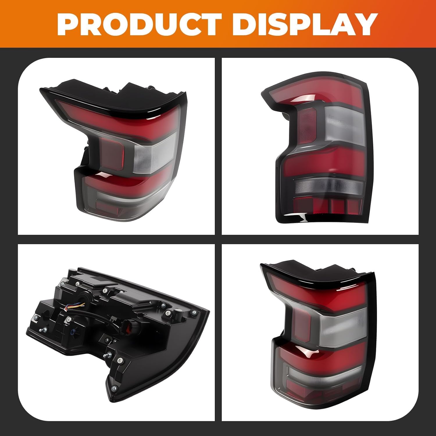Left Tail Light Assembly Compatible with Frontier 2022 2023 Driver Side Rear Brake Lamp NI2800215