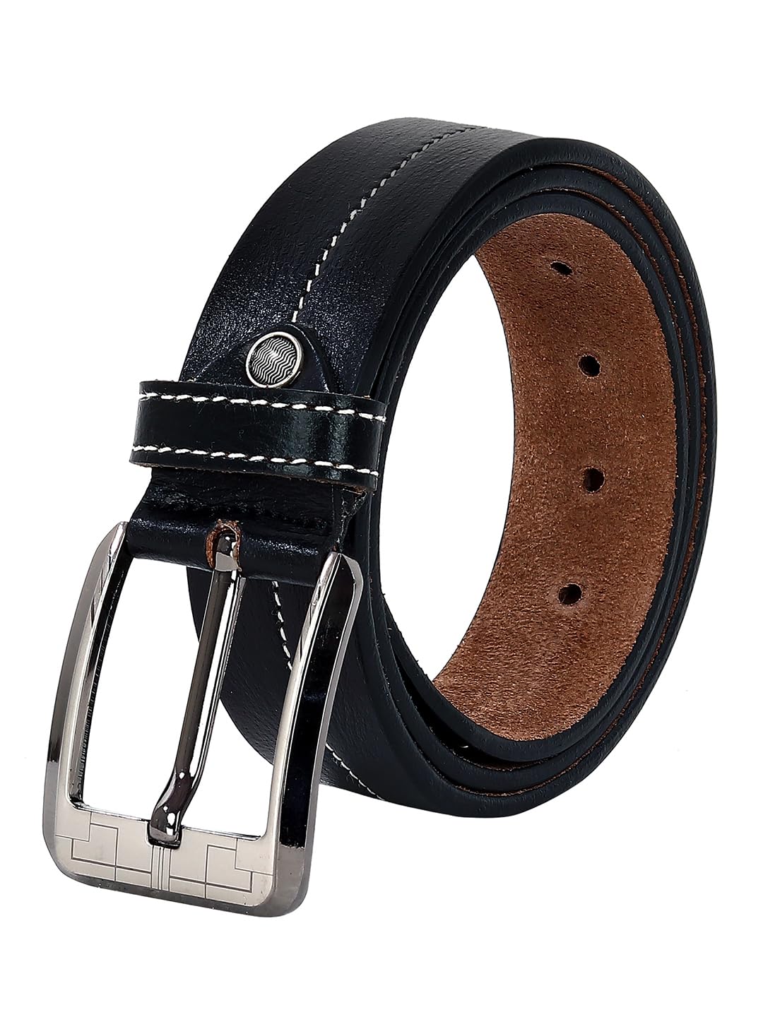 Leather WorldGenuine Leather Belt for Men | Belts for men leather |Adjustable Free size fits 28-50 inches waist |Gift box included