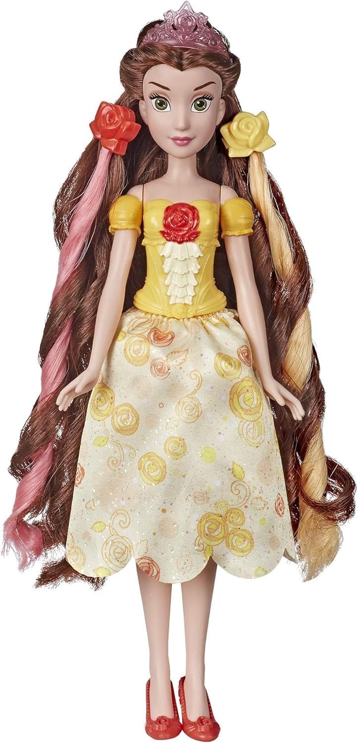 Disney Princesses La Belle et la Bête - Poupee Princesse Disney Belle à coiffer - 30cm