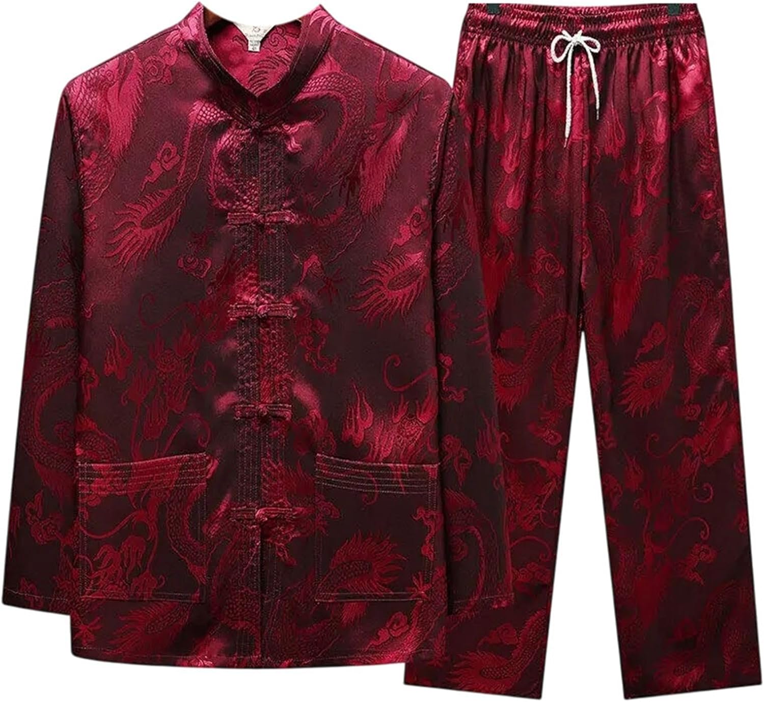 Summer Long Sleeve Sportswear Men's Casual Sets Chinese Style