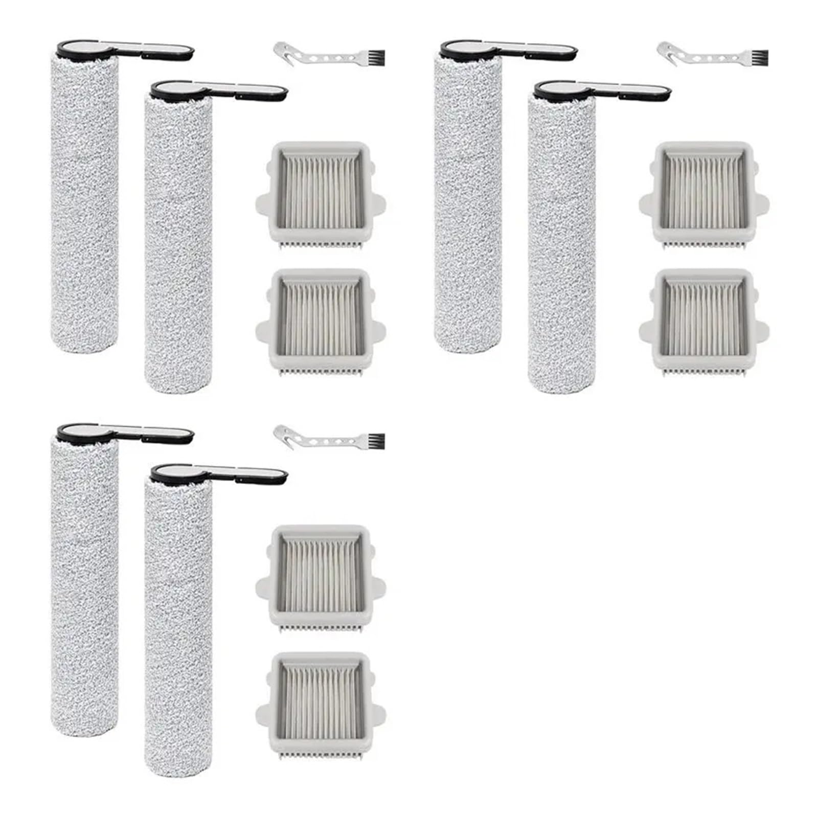 Rollo de cepillo y filtros para Roborock F25 ACE y gama RT LT repuestos de aspiradora doméstica