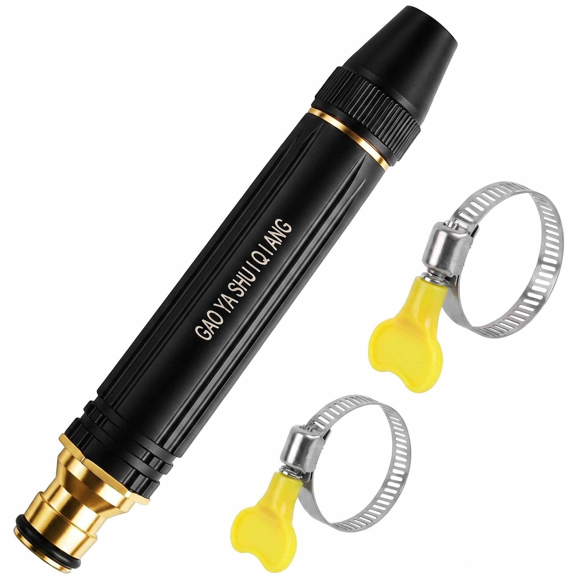 Photo 1 of 2026 High-Pressure Cleaning Gun with Jet Nozzle, Suitable for Garden Hose Nozzle High-Pressure Powerful and Even Water Spray, High-Pressure Hose Nozzle, Ideal for Car Wash and Garden