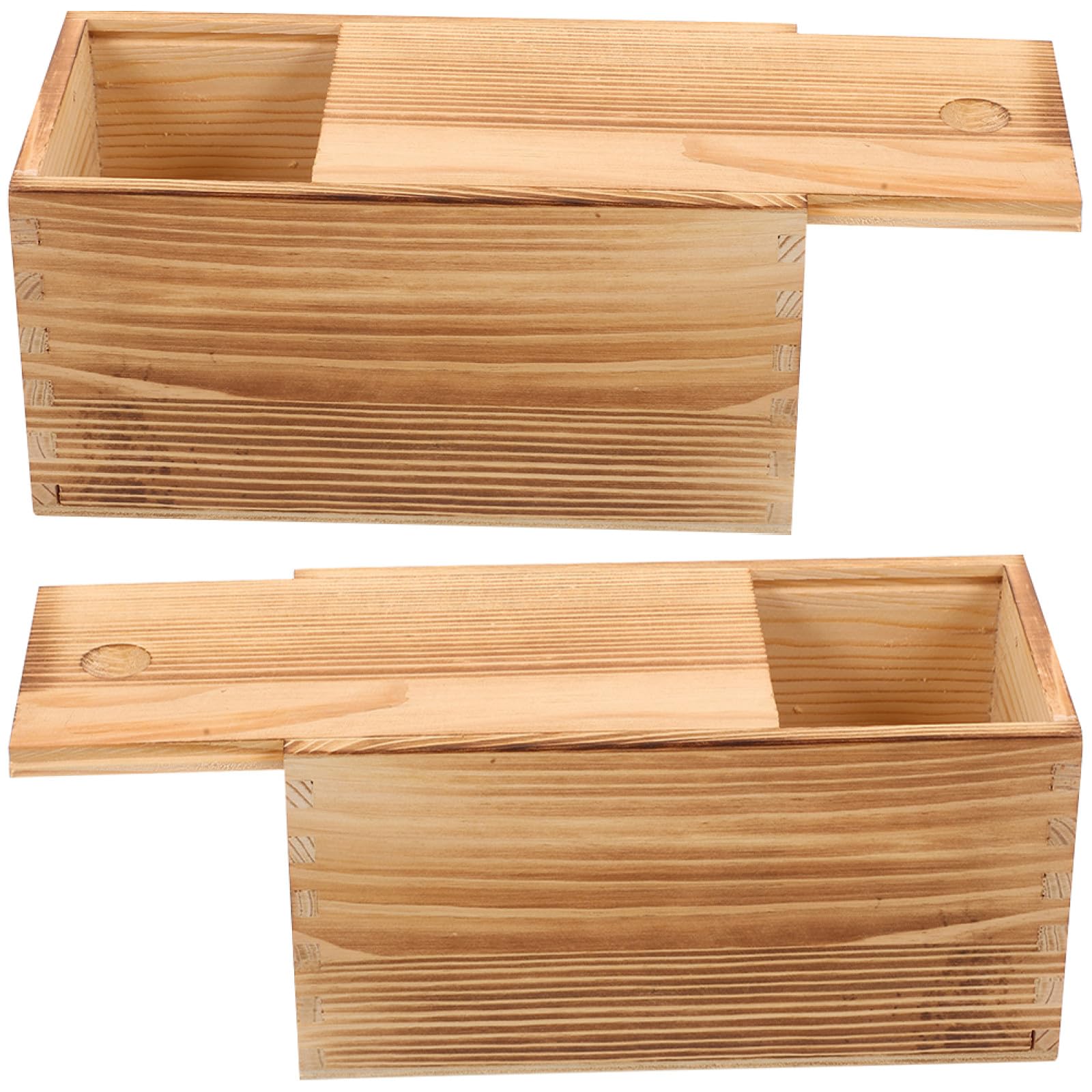 Boîtes à bijoux iplusmile rangement bois kaki portable