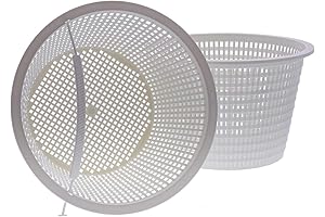 U.S. Pool Supply Swimming Pool Plastic Skimmer Replacement Basket (Set of 2)