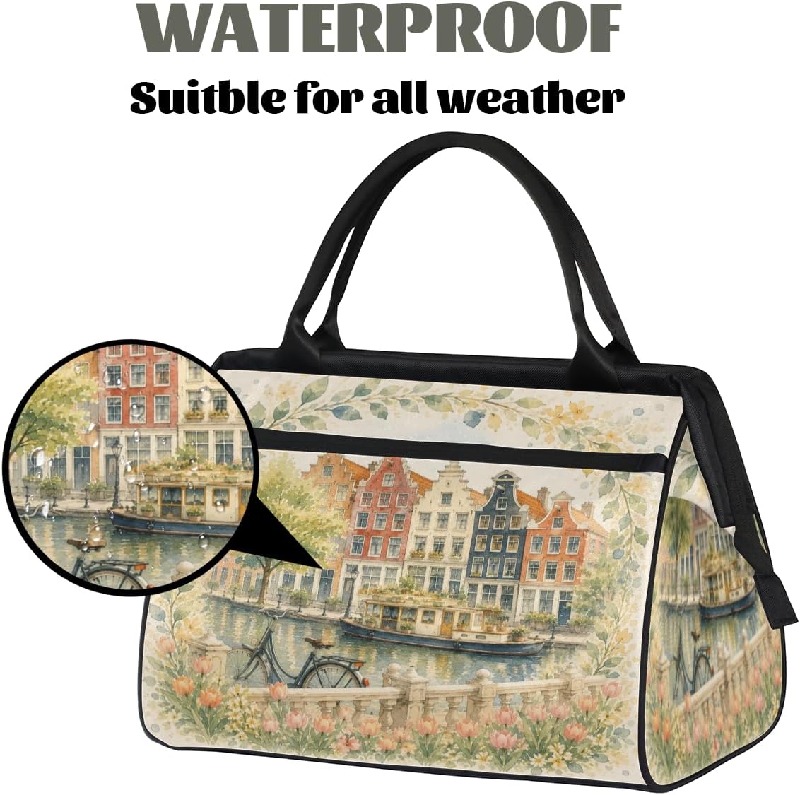The 24h Duffel - Recycled Canvas Edition view 3