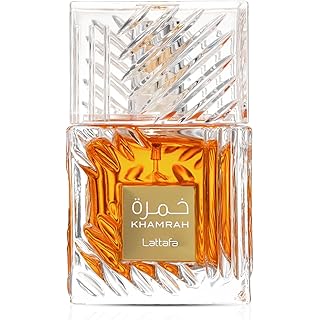 Lattafa Khamrah - Vanilla, Warm Spicy, Amber, Cinnamon - Eau de Parfum Long-Lasting Fragrance for Unisex, 3.40 Ounce / 100 ml