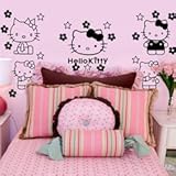 Hello Kitty Inspired Wall Decal Sticker Art