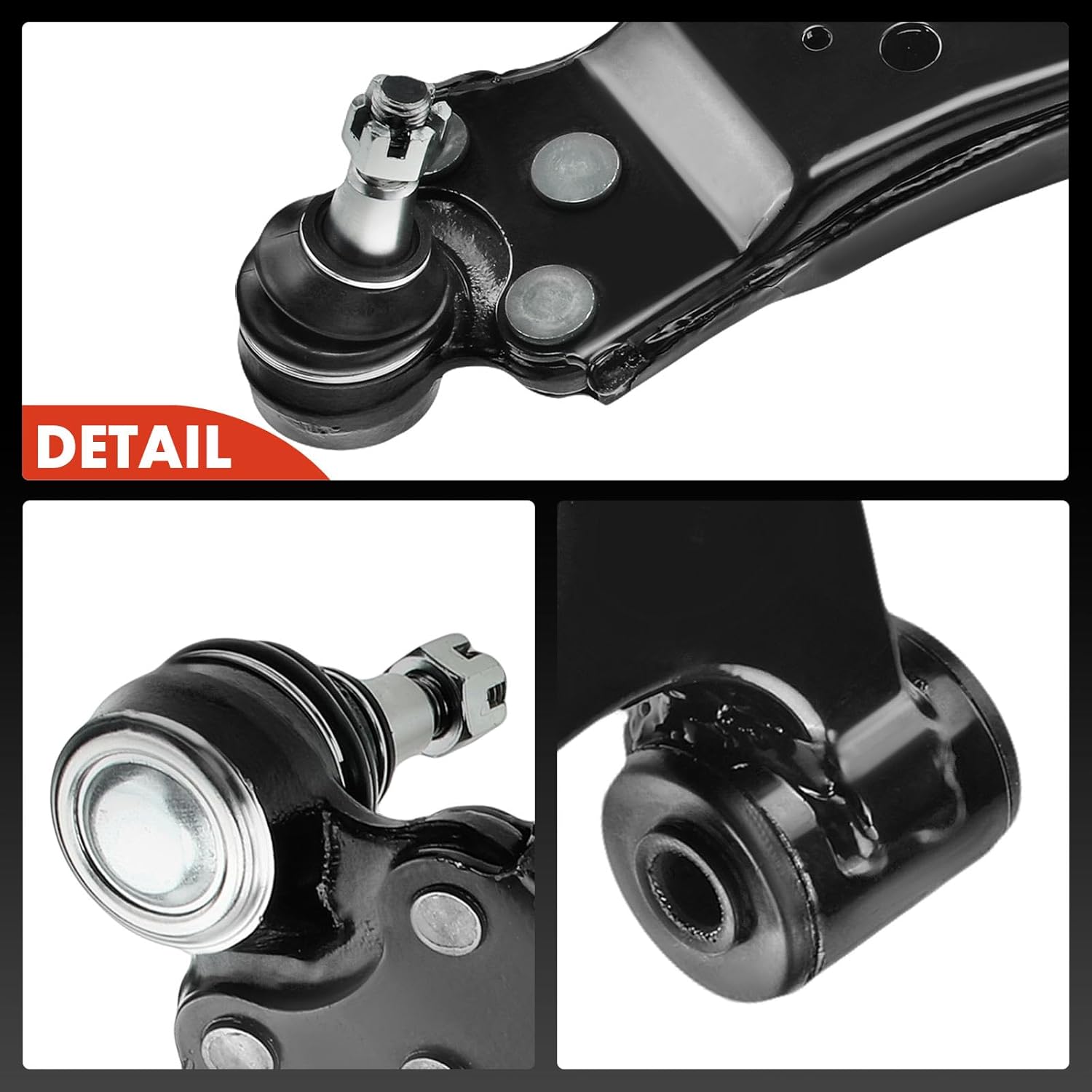 A-Premium Front Right Lower Control Arm with Ball Joint & Bushing, Compatible with Chevrolet Uplander 2005-2009 & Buick Terraza 2005-2007 & Pontiac Montana 2005-2009 & Saturn Relay 2005-2007