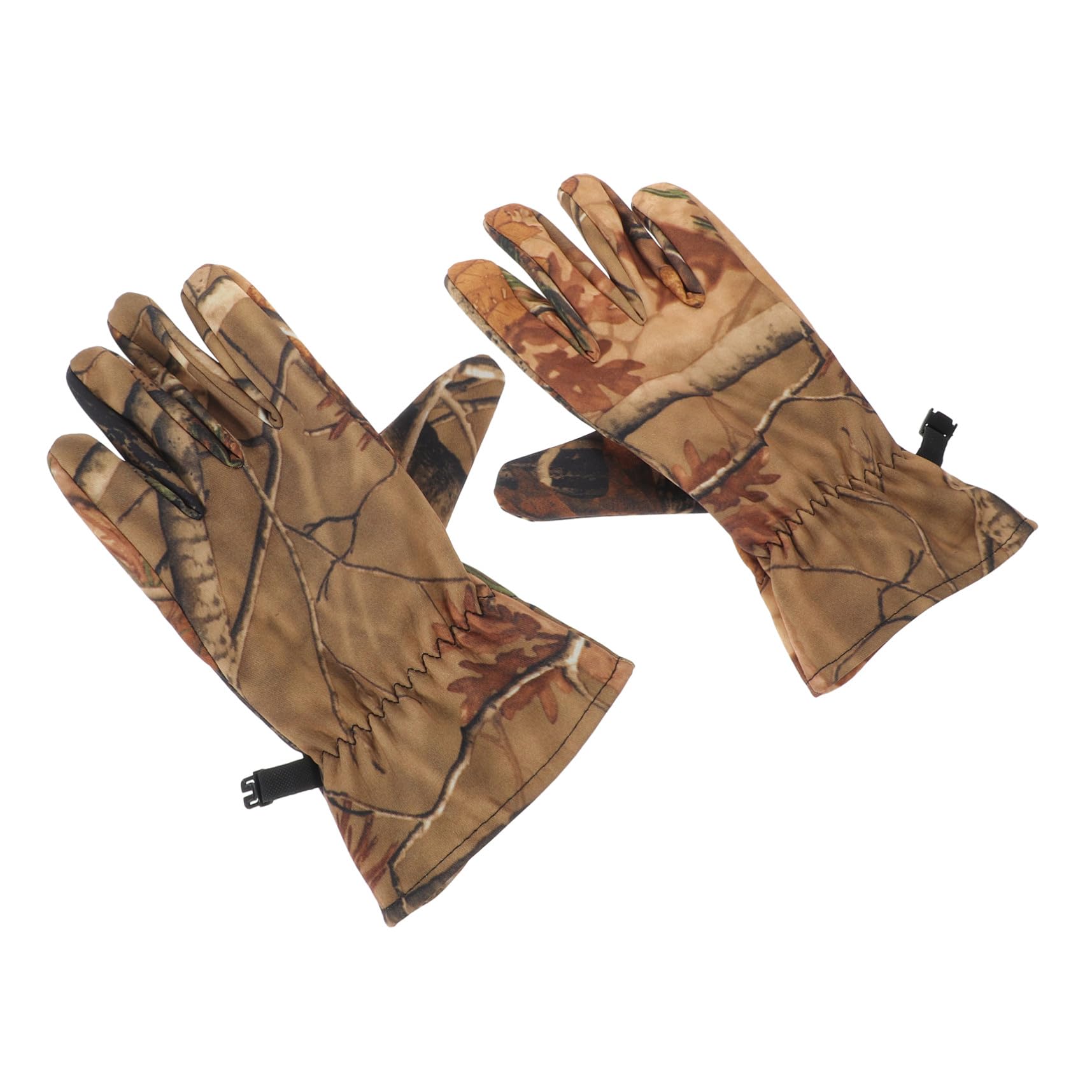 Alipis Guantes De Caza Camuflaje XL, Completos, Impermeables, Forro Polar, Resistentes Al Agua, para Invierno, Deportes Al Aire Libre y Caza Exteriores