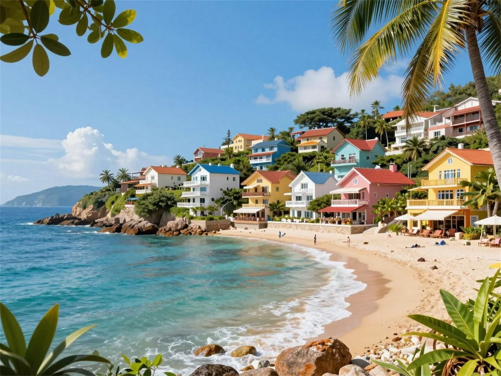 Puzzle 3000 Pezzi Adulti Mare estivo tropicale 122x81cm, Puzzle Classico Antistress, Rompicapo per Esperti, Hard Difficult Challenging Puzzle Perfetto per Serate di Gioco