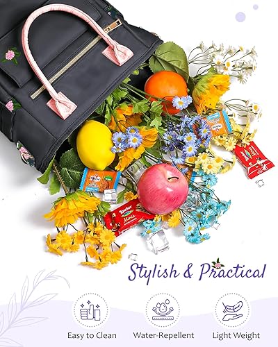 Miniatura 2 de GLORIEROO Lonchera de lujo para mujer, lonchera grande aislada a prueba de fugas para mujeres, regalos más recientes para mujeres, bolsa de almuerzo