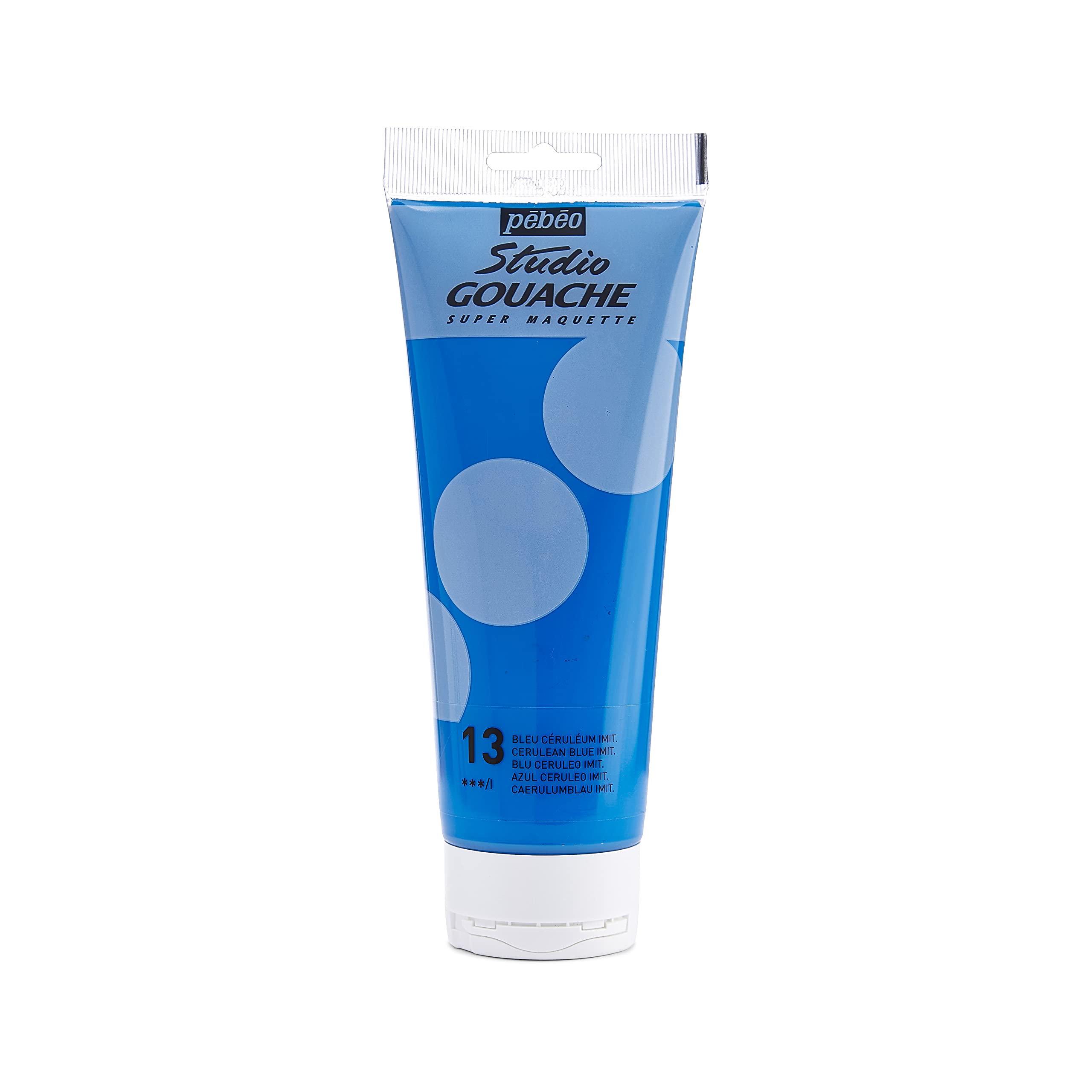 PEBEO 270-013 220 ml Studio Gouache, Cerruleum Blue