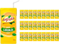 Suco Dafruta Sabor de Laranja 200ml 27 Unidades