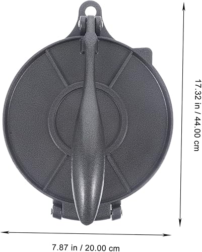 Miniatura 3 de Prensa de tortilla de acero inoxidable para máquina de tortilla de aluminio, apta para lavavajillas, fácil de usar