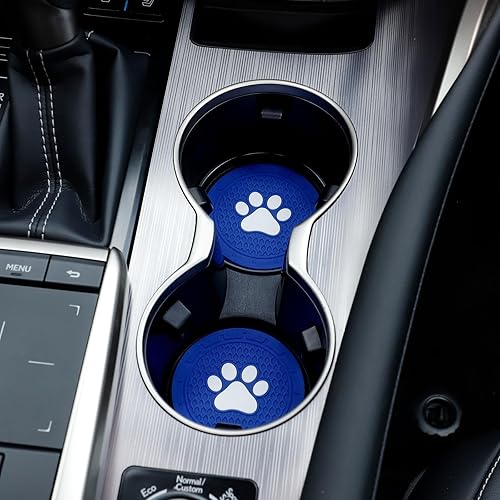 Miniatura 4 de Alpmosn 4 posavasos para automóvil, posavasos para portavasos de automóvil, accesorios interiores de automóvil, portavasos universales