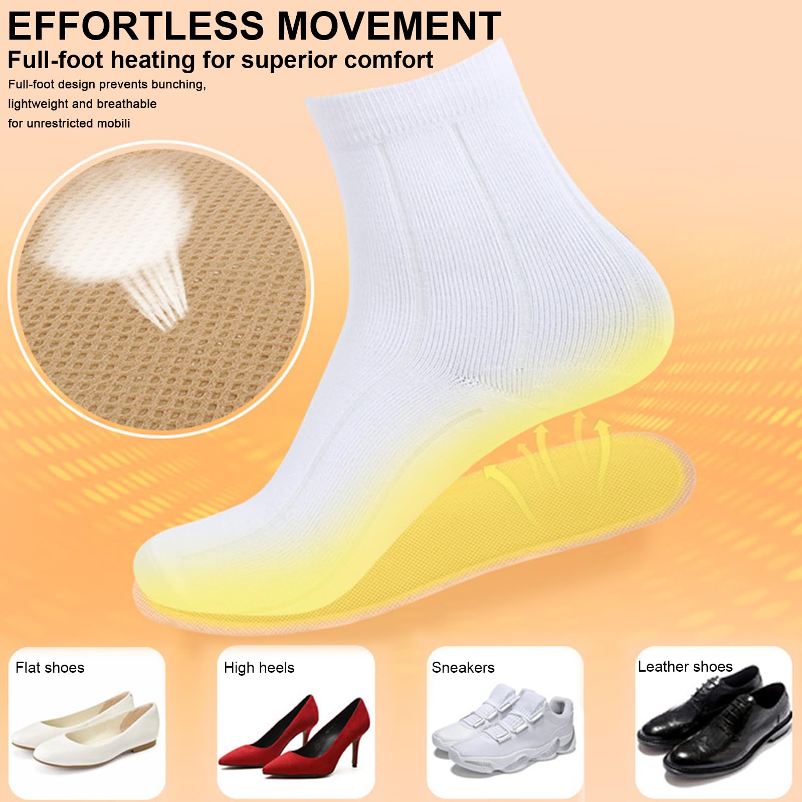 Semelles chauffantes pour Chaussures - Paire de 10 Semelles Auto-chauffantes jetables à Activation par l'air pour Un Confort Thermique continu Lors de la Chasse et des activités en Plein air