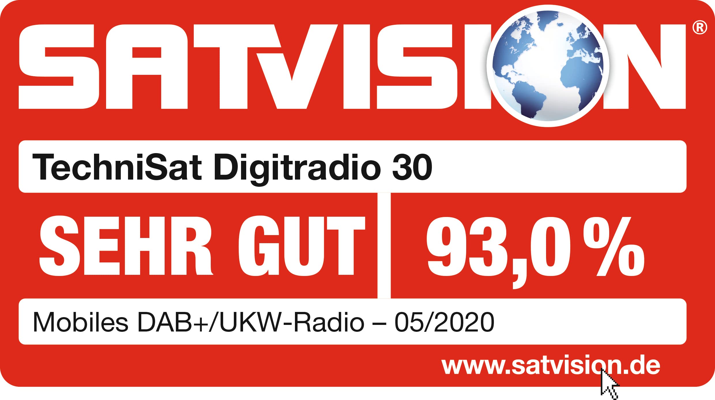TechniSat DIGITRADIO 30 - Radio de Douche Dab+ étanche (FM, Radio numérique Dab, Batterie intégrée, Bluetooth, étanche Selon IPX5, réveil, mémoire des favoris, Prise Casque) Blanc