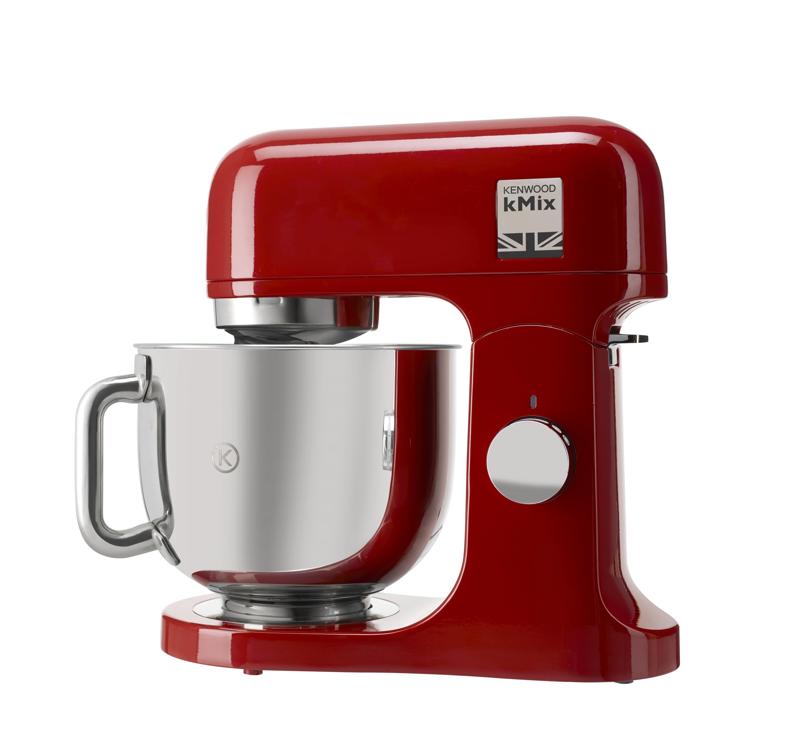 Kenwood KMX750AR Impastatrice Planetaria Kitchen Machine kMix, Robot da Cucina Mixer, 1000 W, 5 Litri, Acciaio, Plastica, Rosso
