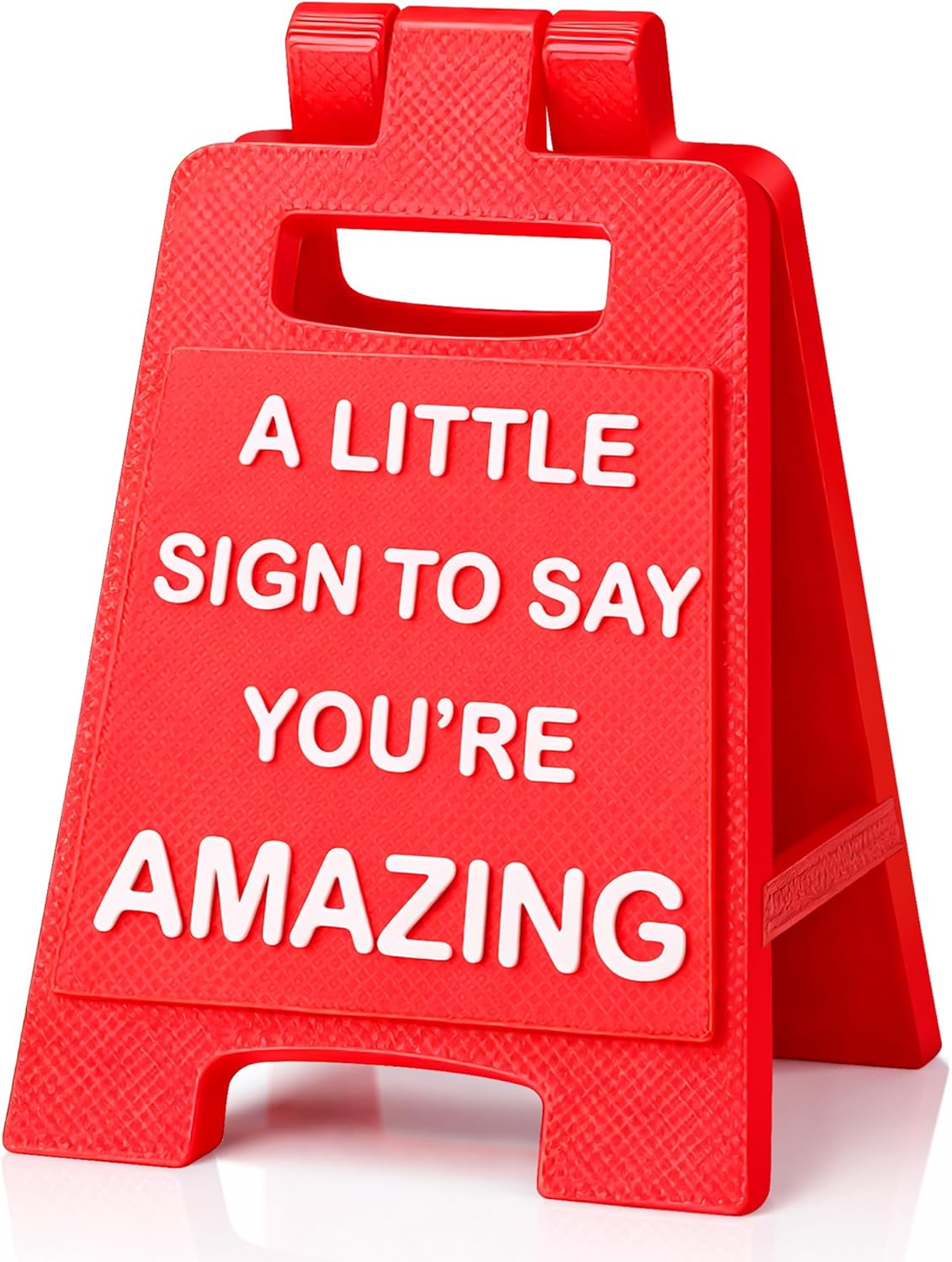 Mini Sign Inspirational Gifts for Women Men Employee Appreciation Gifts Bulk for Team, Administrative Professional Day Gift for Assistant Coworker Encouragement Gift 3D Printed Office Desk Decor Sign