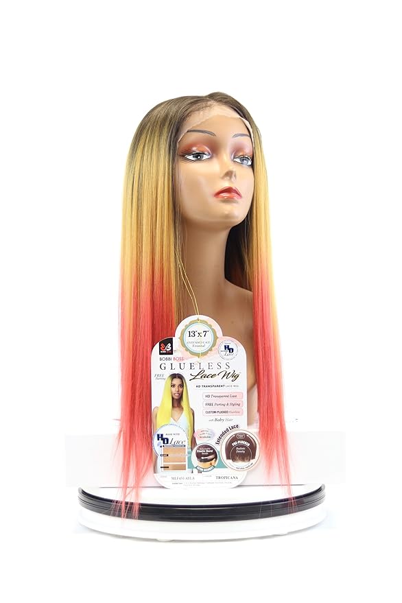 Bobbi boss glueless 13x7 extended hd lace front wig mlf455 ayla Clearance