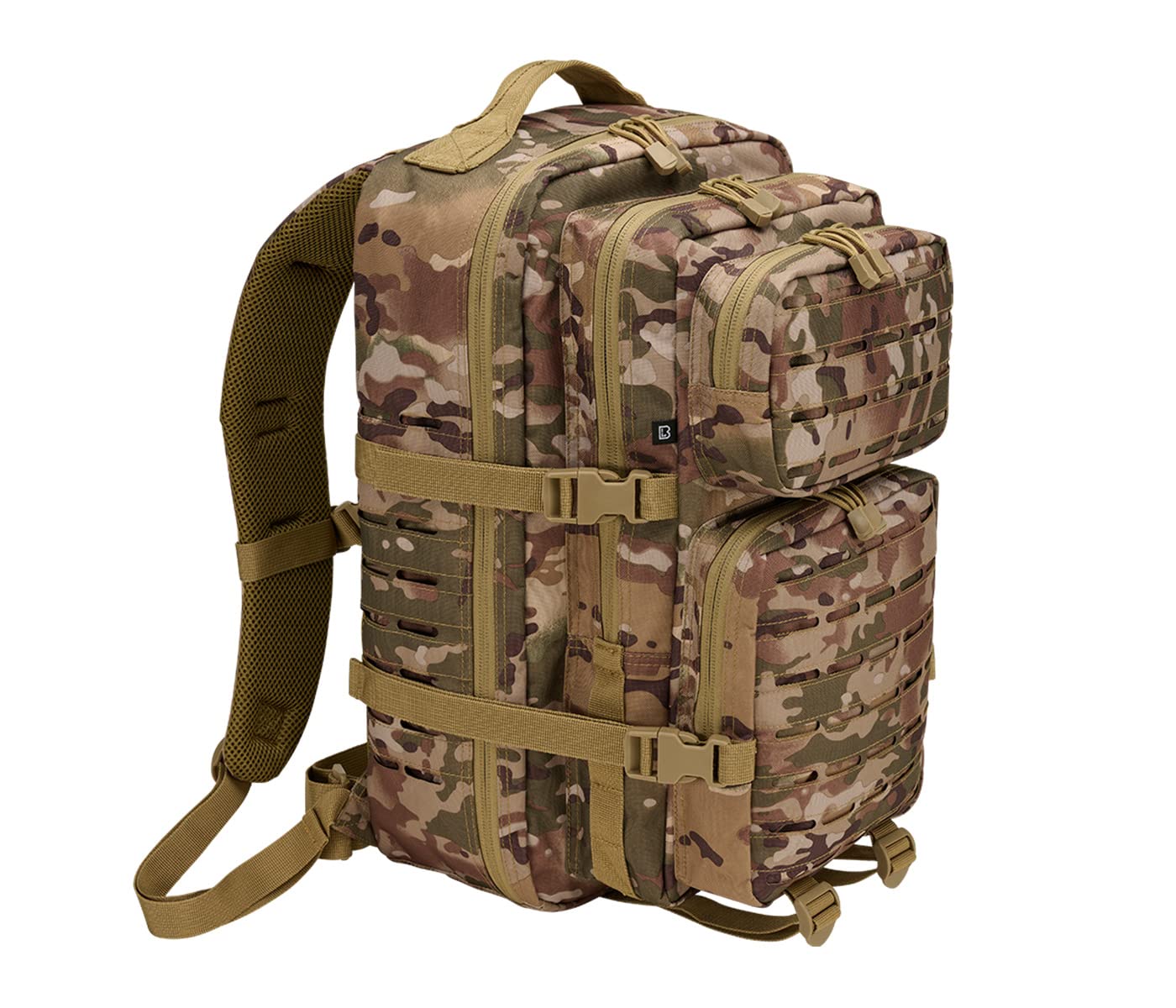 Brandit US Cooper Large Backpack - 40 Litres - Many Colours, Tactical Camo, Einheitsgröße