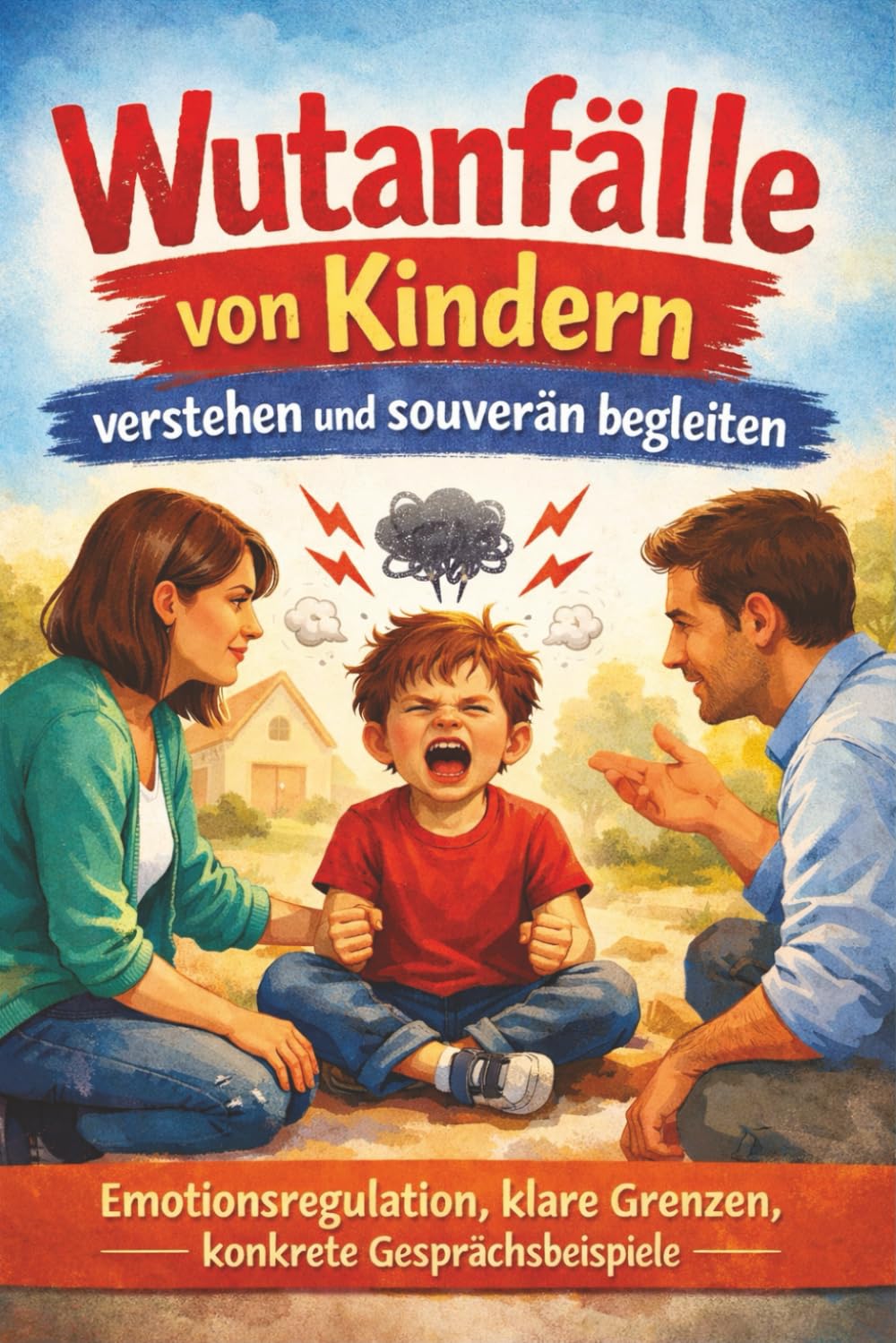 Wutanfälle von Kindern verstehen und souverän begleiten: Emotionsregulation, klare Grenzen und konkrete Gesprächsbeispiele für Eltern im Alltag