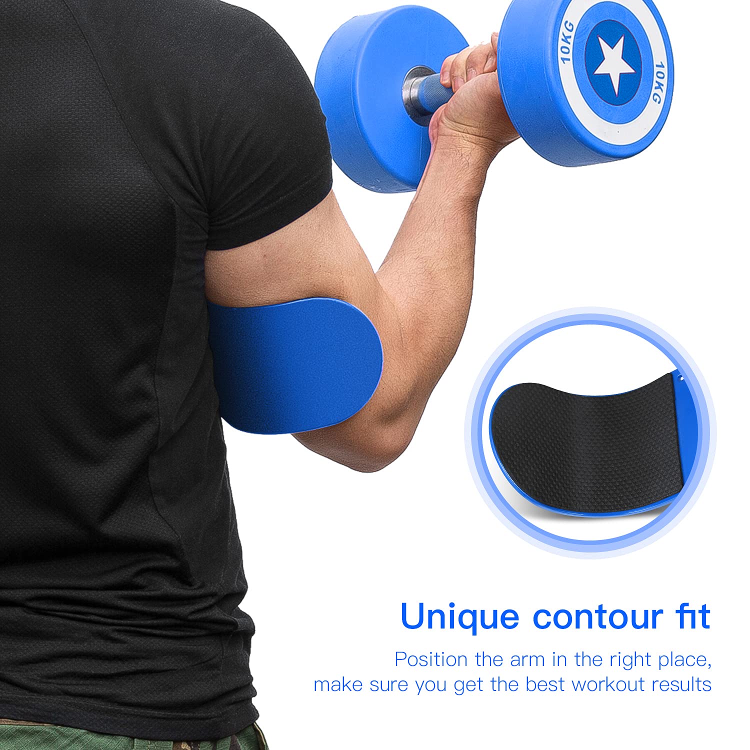 Buy EVERYMILE Fitness Arm Curl Blaster, Sports Arm Blaster, Biceps