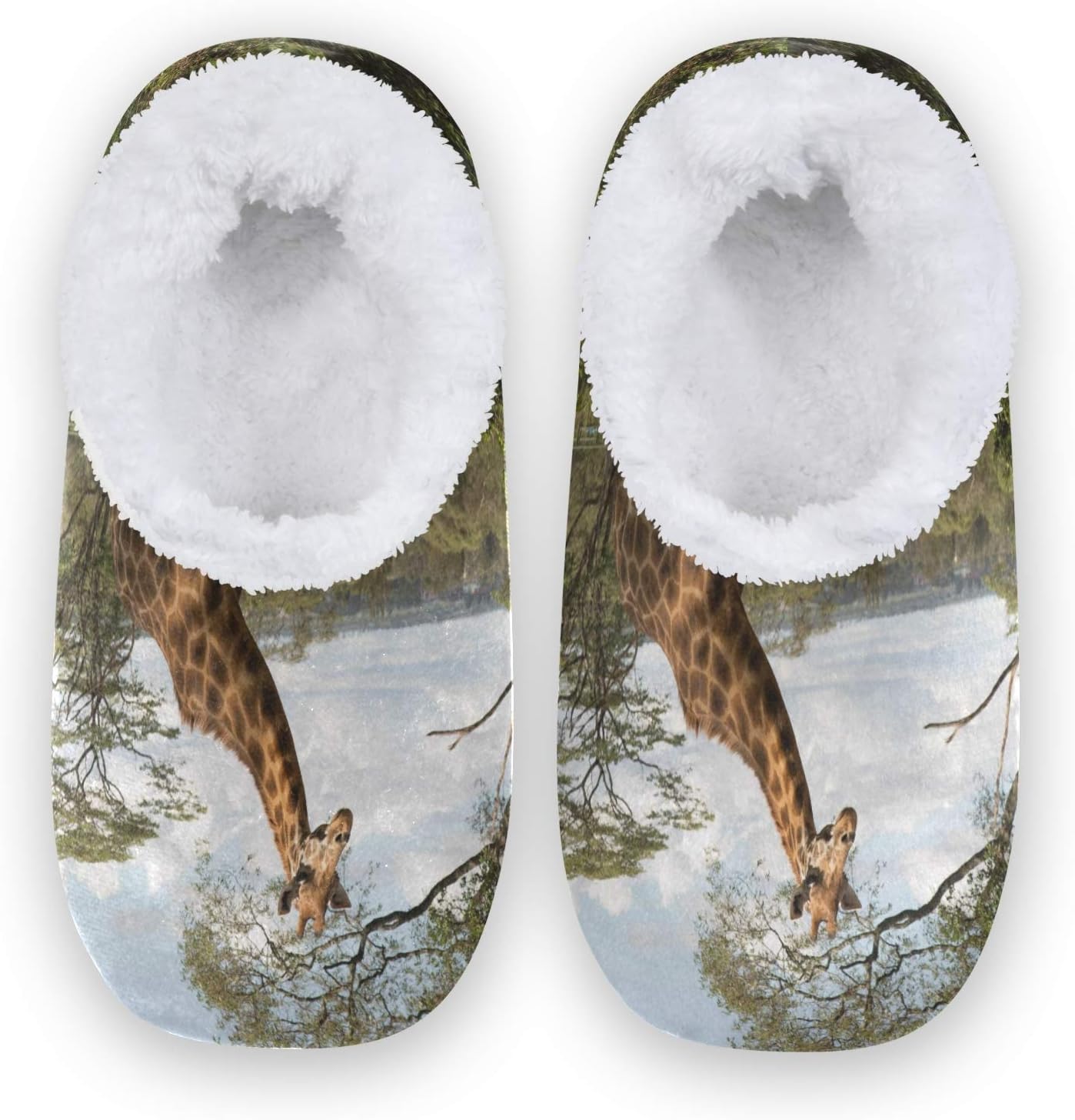 Pantofole Da Donna E Uomo A Forma Di Animale - Scimmia Felice, Giraffa, Ragno - Calde E Morbide