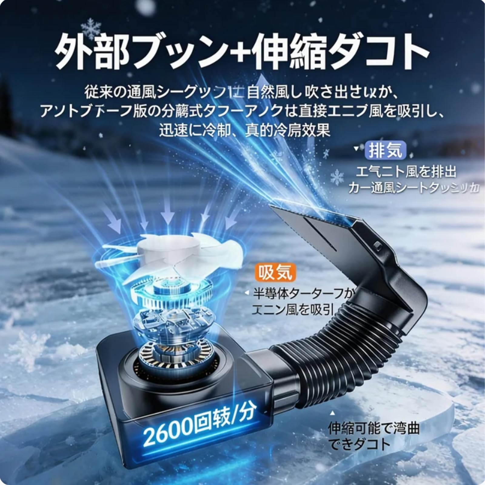 Amazon.co.jp: 【2026新型・ファン外付け】クールシートカバー 車 