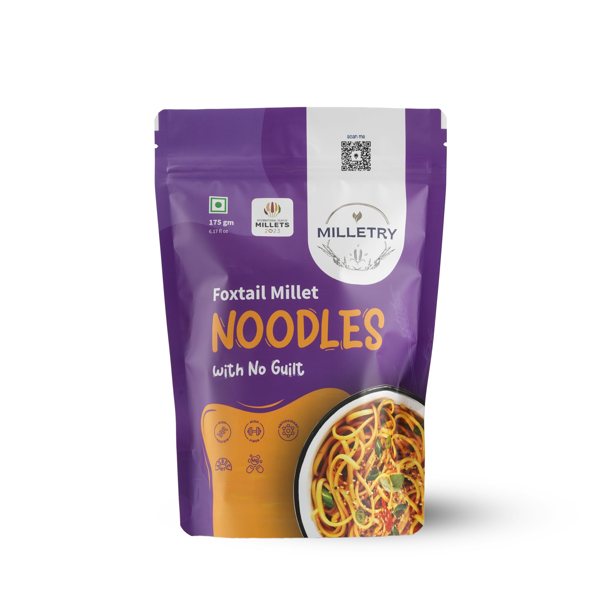 Milletry - Millet Noodles - No Maida Healthy Noodles for Kids - Foxtail Millet Noodles With Taste Blend - 175Gms (B0CKJ42HC8) Amazon Price History, Amazon Price Tracker