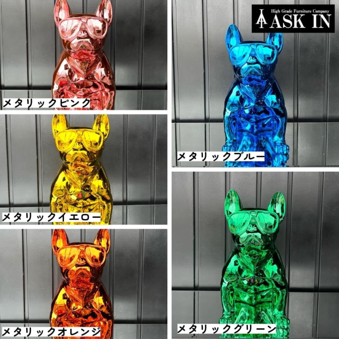 Amazon.co.jp: フレンチブルドッグ 新色 オブジェ ブルドッグ 犬