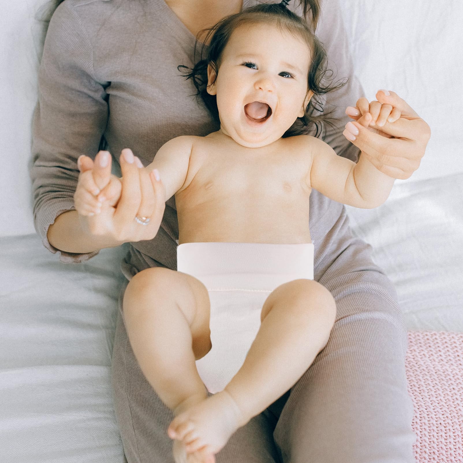 ibasenice Cotton Diaper Pants 6 Pcs Newborn to Infant Soft Adjustable Washable Safe for Baby Reusable Gender Neutral