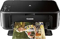 Canon Impressora a jato de tinta colorida sem fio Pixma MG3620 com impressão para celular e tablet, preta