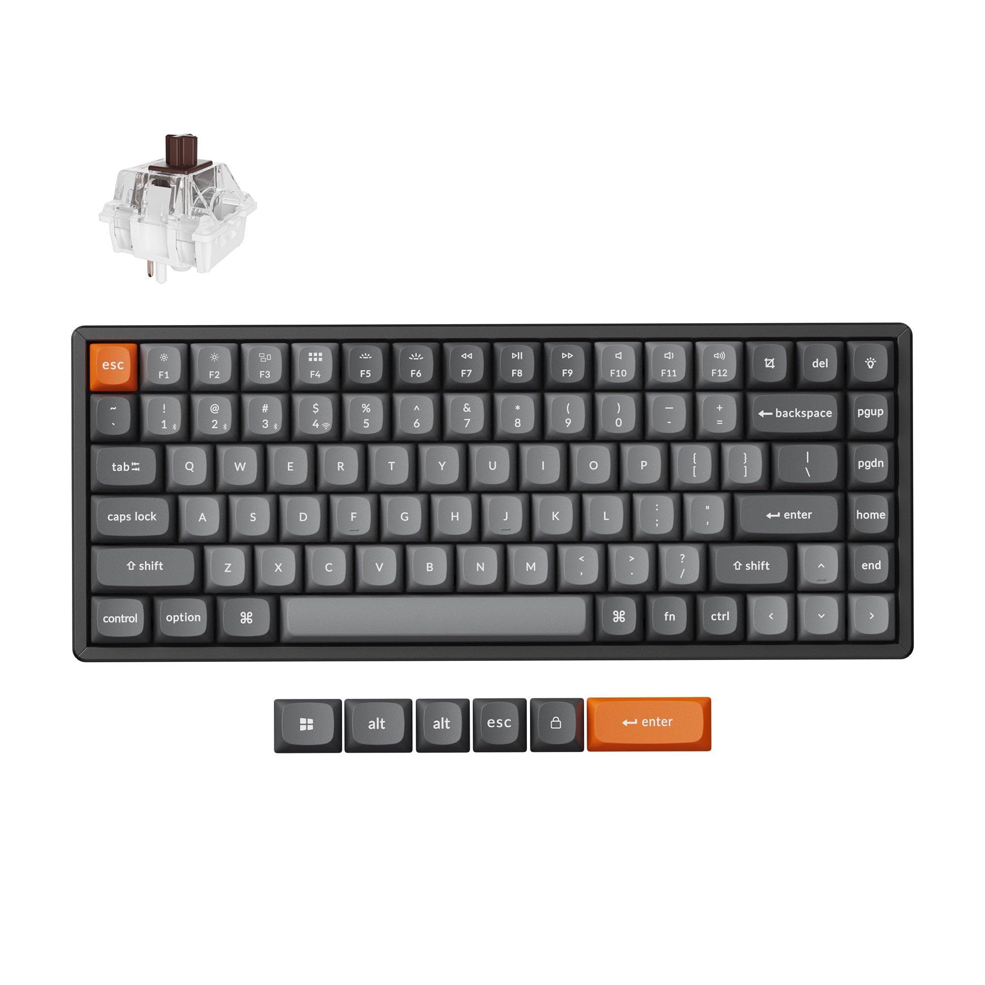 keychron k2 bluethooth 茶軸 Keychron K2 キーボード レビュー | メカニカルの定番モデルを