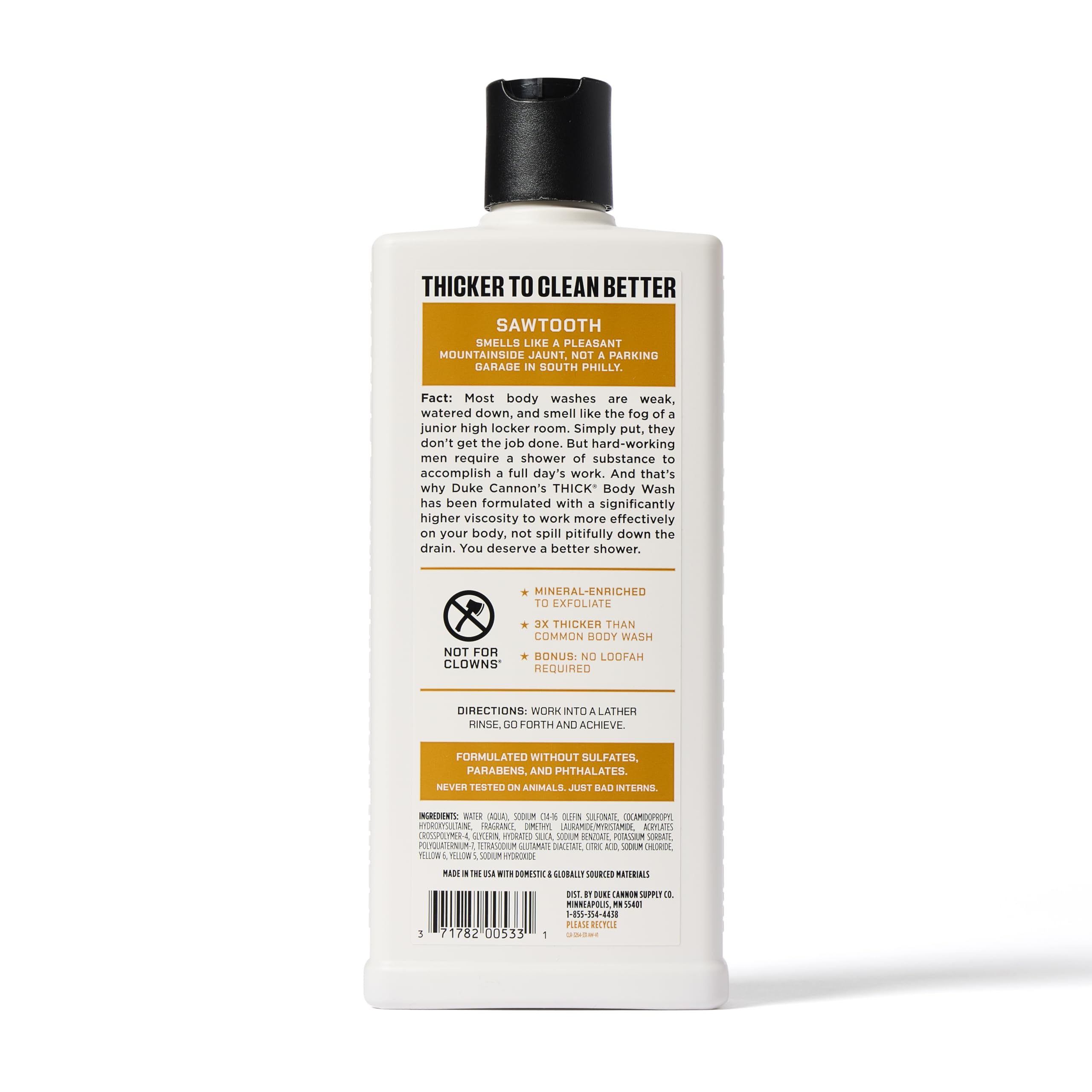 Duke Cannon Body Wash for Men