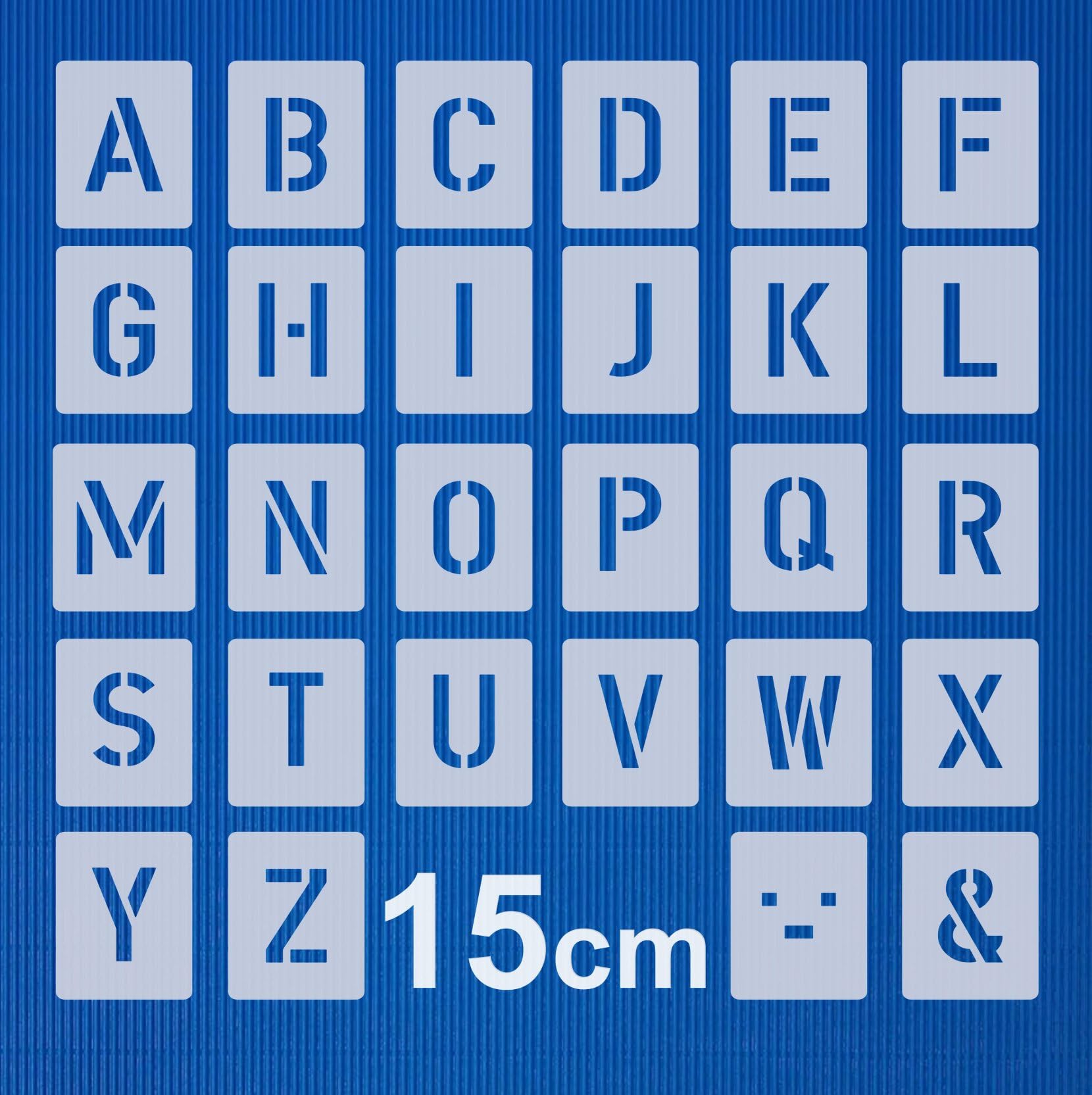 XHNFCU 36 stuks herbruikbare letter stencils alfanumeriek schilderij sjabloon bovenste letter lettertype sjablonen alfabet en cijfer stencils, voor doe-het-zelf scrapbooking schilderen, schilderen op hout