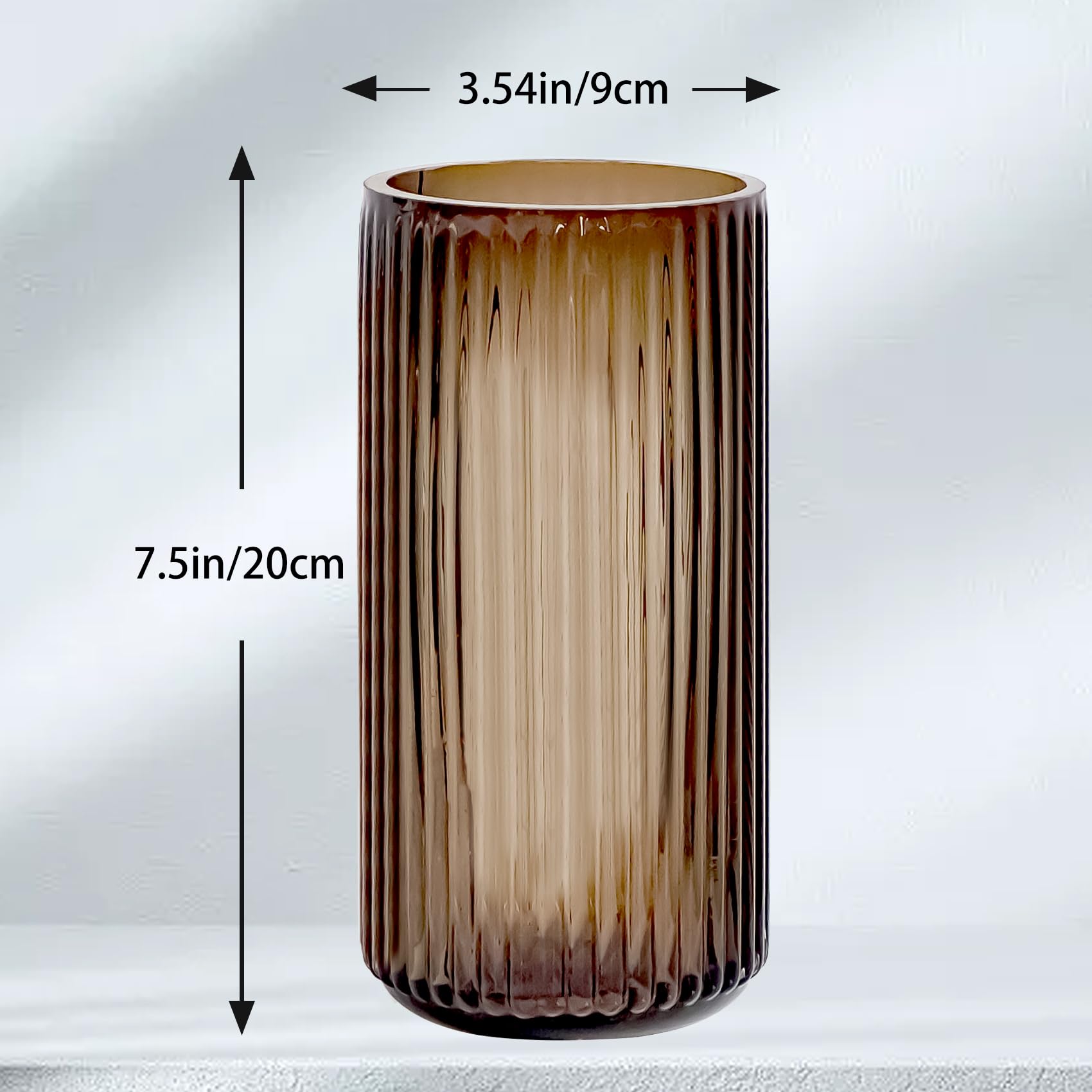 Berken Bloemenvaas 30 cm - Only Deco