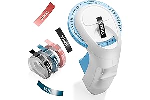 Embossing Label Maker with Tapes: Your Handheld Vintage Labeling Solution