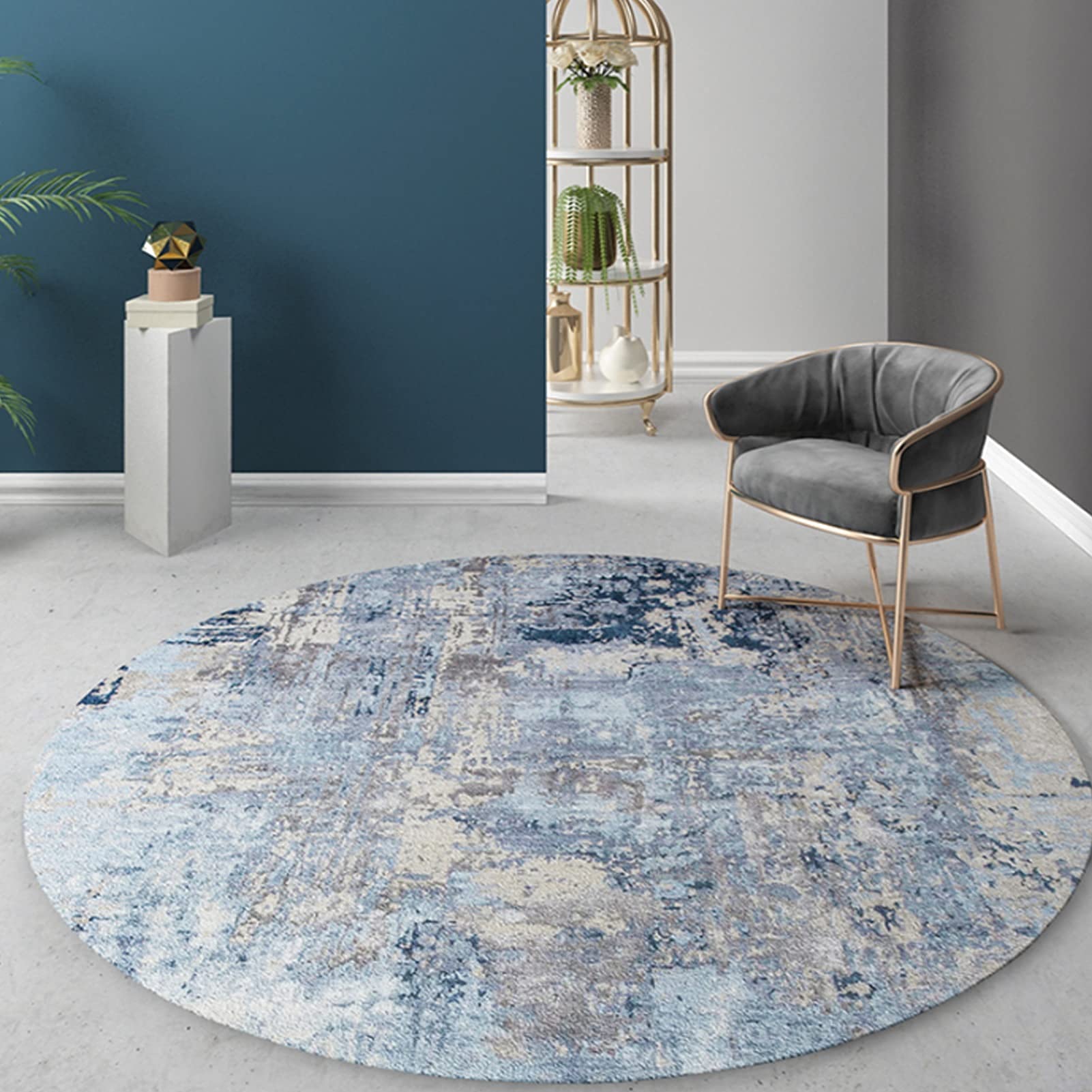 Tapis Ronds, Tapis de Yoga de Tapis de ménage d'intérieur de vestiaire de Salon