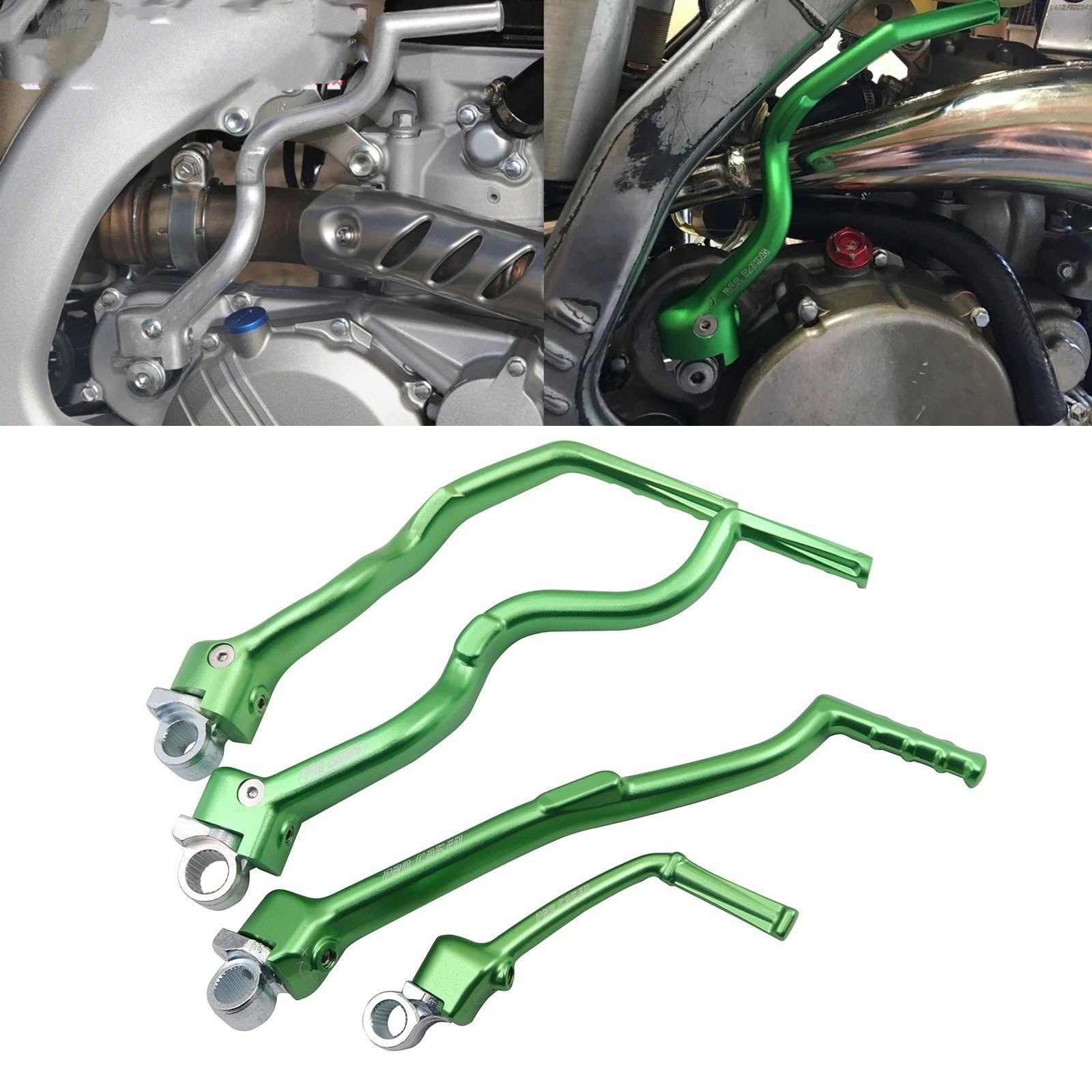motocykl starter Do KLX450R 2000-2020 | Kuty pedał dźwigni rozrusznika Motocross(302)