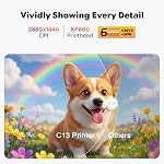 EXPLUX A3 DTF Printer XP600 Printhead C13 Bundle with Oven | Scheduled Auto-Cleaning, Built-in White Ink Circulation, 5" Touchscreen, 7-Min Fast Printing, for Startups & Small Businesses