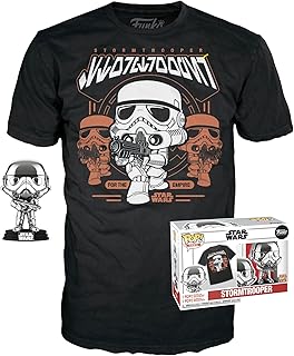 Funko Pop! & Tee: Star Wars Stormtrooper- L