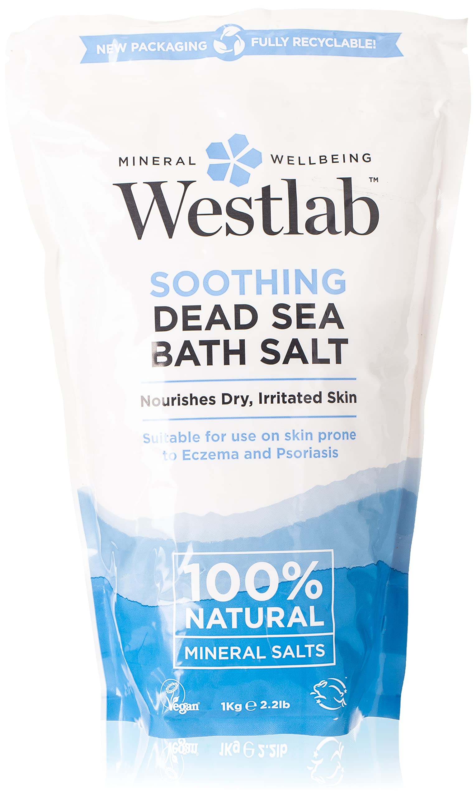 Buy Westlab Pure Mineral Bathing Dead Sea Salt, 1kg Online at