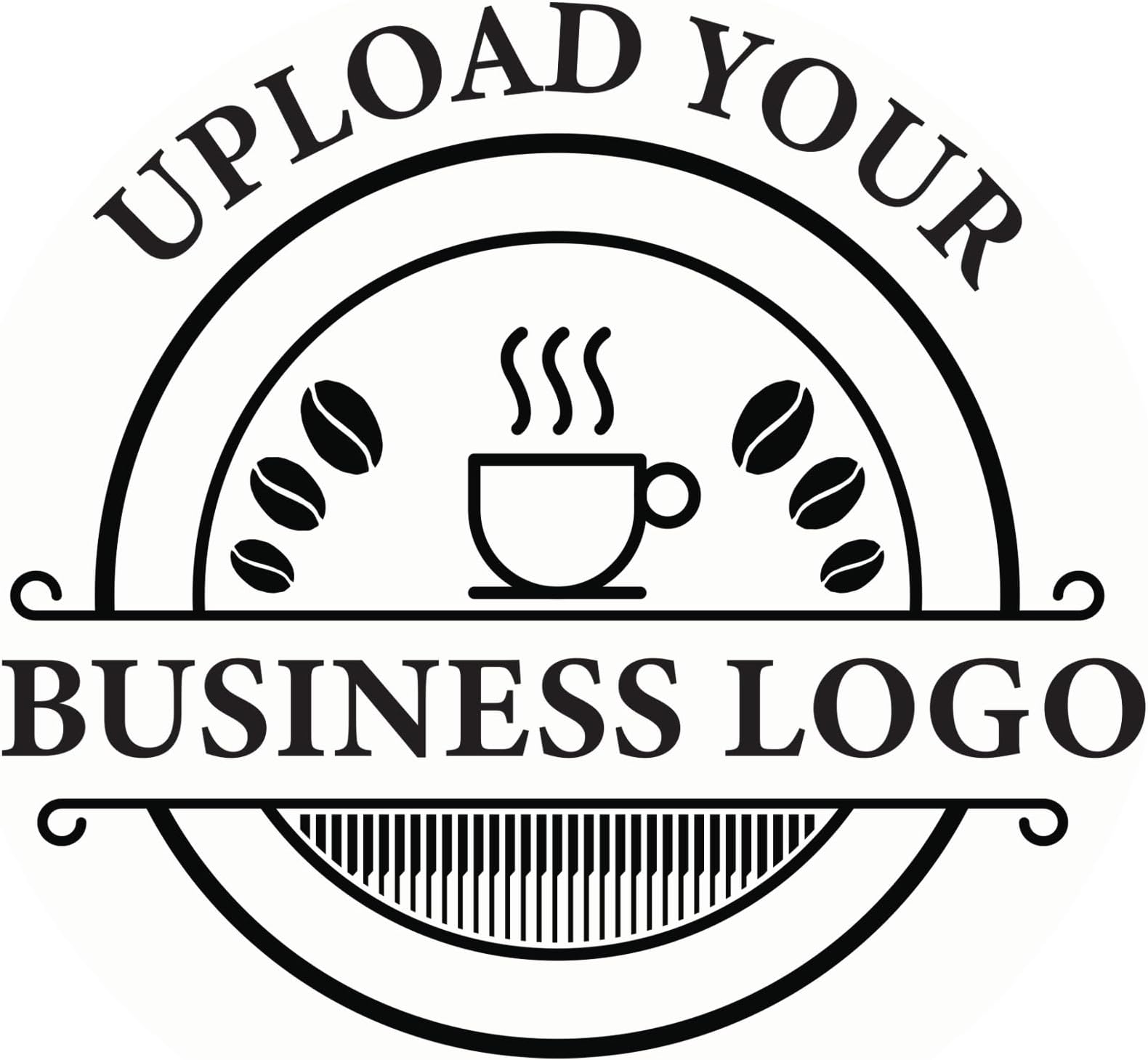 Custom Business Logo Decal | Personalized Storefront Vinyl Sticker, Create Your Own Business Window Decal, Custom Store Window Vinyl Decal (20" x 20")