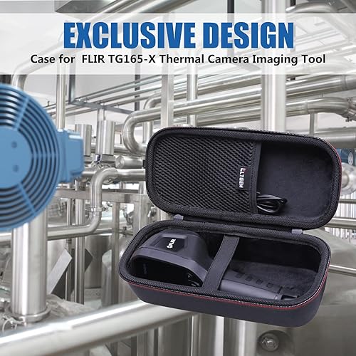 Vista 4 de LTGEM - Funda compatible con imágenes de cámara térmica FLIR TG165-X / TG267 / TG275 / TG297, solo funda
