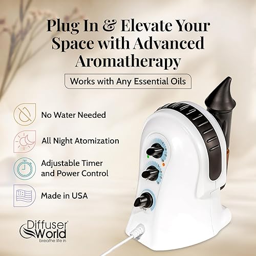 Miniatura 2 de Difusor de aceite esencial para aromaterapia avanzada, ACE110VUSBLK, Negro, 1