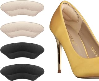 SHOPROAR Heel Grips for Loose Shoes, Heel Pads Inserts for Men & Women, Prevent Heel Slip & Blisters, Shoe Filler Cushions Price In India