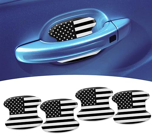 UGSHY Paquete de 4 protectores universales para manija de puerta de automóvil, adhesivo universal para manija de puerta de automóvil, protector de